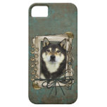 Fathers Day - Stone Paws - Shiba Inu - Yasha iPhone 5 Cases