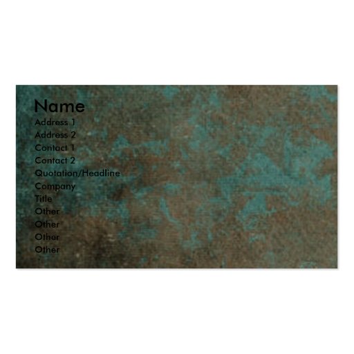 Fathers Day - Stone Paws - Siberian Husky - Copper Business Card Template