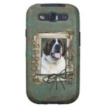 Fathers Day - Stone Paws - St Bernard - Mae Galaxy S3 Cases