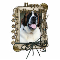 Fathers Day - Stone Paws - St Bernard - Mae Cut Outs