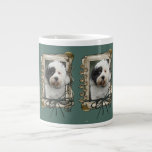 Fathers Day - Stone Paws - Tibetan Terrier Jumbo Mug