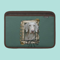 Fathers Day - Stone Paws - Weimaraner ipad sleeves