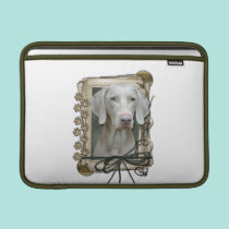 Fathers Day - Stone Paws - Weimaraner ipad sleeves