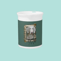 Fathers Day - Stone Paws - Weimaraner pitchers