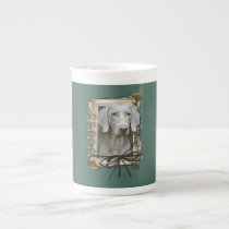 Fathers Day - Stone Paws - Weimaraner mugs