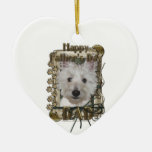Fathers Day - Stone Paws - West Highland Terrier Ornaments