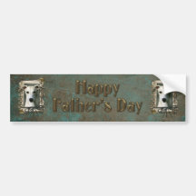 Fathers Day - Stone Paws - Whippet Bumper Stickers