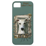 Fathers Day - Stone Paws - Whippet iPhone 5 Covers