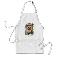 Fathers Day - Stone Paws - Yorkshire Terrier Apron