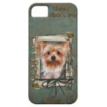 Fathers Day - Stone Paws - Yorkshire Terrier iPhone 5 Case