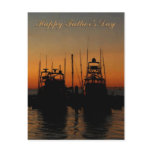 fathers day sunset post card