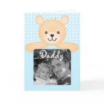 Father's Day Teddy Bear Photo Card