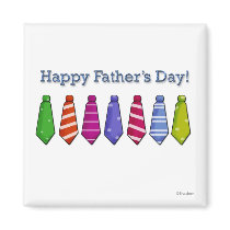 Father's Day Tie Magnet by StarStock Father's Day Tie Magnet