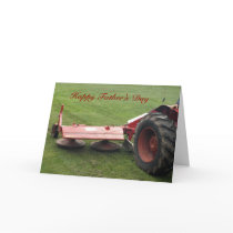 Father's Day Tractor Card