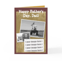 Father's Day Tractor Card: Add your image