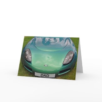 Father's Day TVR Sports car card card
