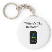 Father's Day "Where's the remote?" keychains