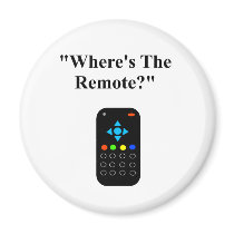 Father's Day "Where's The Remote?" magnets