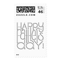 Fathers Day white Stamp