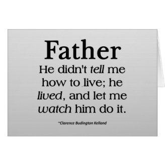 Father's Example Card