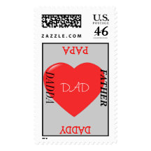 FATHERS LOVE POSTAGE STAMPS