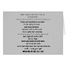 fathers say the darndest things greeting cards