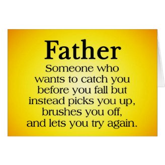 Father's Support Greeting Card
