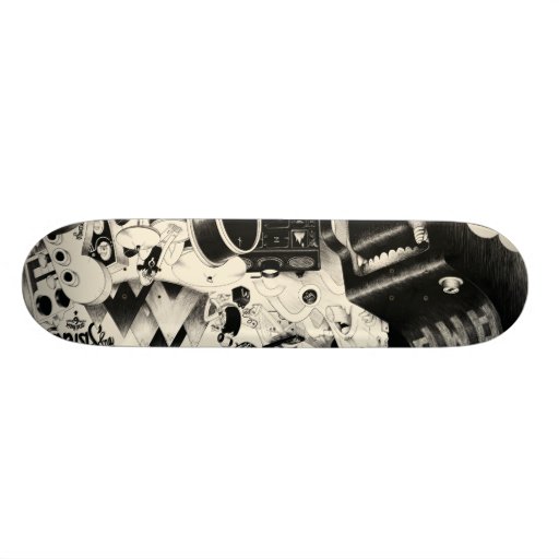 fatigue skate board decks
