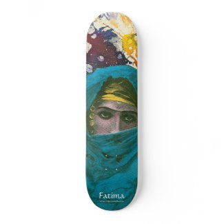 Fatima by Michael Moffa skateboard