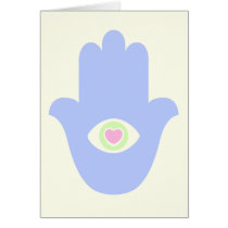 Fatima Eye Heart Hamsa cards