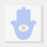 Fatima Eye Heart Hamsa Refrigerator Magnets