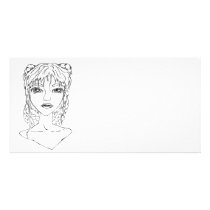 Fatima Face Photo Card Template