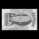 FatMan logo slap sticker stickers