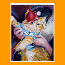 Fatso, Keyboard Cat practice pose posters