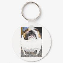 fatty bulldog keychains
