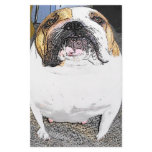 fatty bulldog custom stationery
