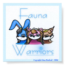 Fauna Warriors Print