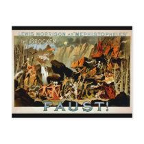 Faust 1887 - Postcard by bontondesigns Faust 1887 - Postcard
