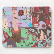 faustine surrealistic mousepad