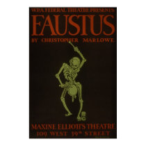 Faustus by Christopher Marlowe posters