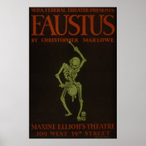 Faustus by Christopher Marlowe Posters