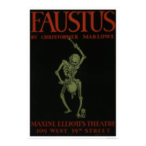 Faustus By Marlowe 1936 WPA posters by lc_wpa Faustus By Marlowe 1936 WPA posters