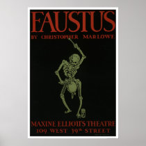 Faustus By Marlowe 1936 WPA Print