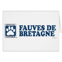 Fauves De Bretagne Blue cards by GenuineDogOwner Fauves De Bretagne Blue cards