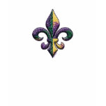 Faux Beaded Fleur de lis t-shirts