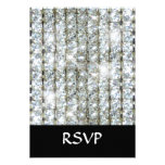 Faux Bling invitations
