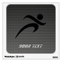 Faux Carbon Fiber; Running Wall Skins