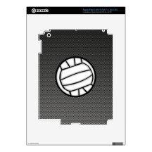 Faux Carbon Fiber Volleyball