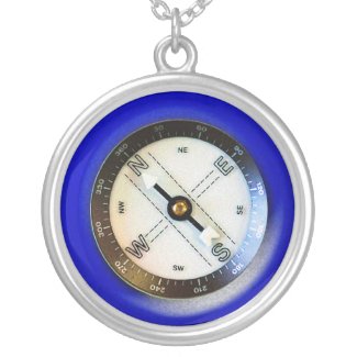 Faux Compass necklace