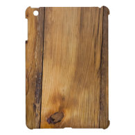 Faux Finished Barn Wood iPad Mini Case
